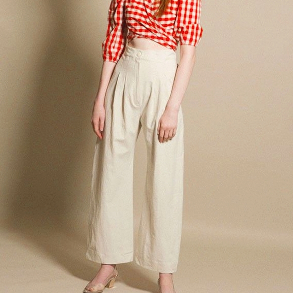 ilana kohn Pants - Ilana Kohn Boyd in Cream